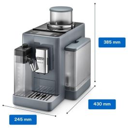 DeLonghi EXAM 440.55G Cafetera Espresso Automática Rivelia con Molinillo para Granos y Molido Gris