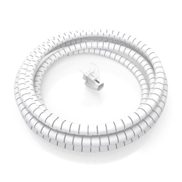 AISENS - ORGANIZADOR DE CABLE EN ESPIRAL 25MM, BLANCO, 1.0M Precio: 2.50000036. SKU: B1H2QS9K5H