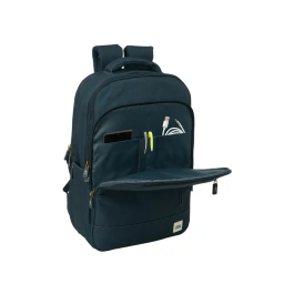 Safta Mochila Portátil 15,6" + Tablet + Usb Harper & Neyer, Escolar, Conector USB, 29x44x15 cm
