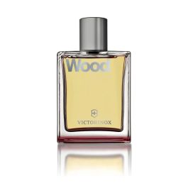 Victorinox WOOD edt vapo 100 ml Colonia para Hombre, Fragancia Amaderada Terrenal, Autenticidad y Naturaleza