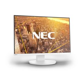 NEC MultiSync EA242WU Monitor 24" IPS WUXGA (1920x1200) Blanco con DisplayPort HDMI USB-C y Ethernet