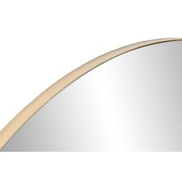 DKD Home Decor Espejo Dorado 5 x 121 x 121 cm Hierro y Espejo