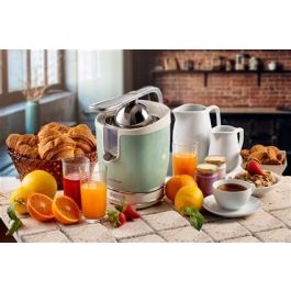 Ariete 413/04 Exprimidor Vintage Verde con Mango a Presión para Zumos Saludables