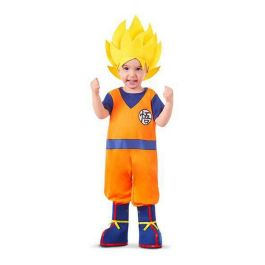 My Other Me Disfraz Goku Baby con Body, Peluca Textil y Cubre Botas, Talla 7-12 Meses, Multicolor My Other Me Disfraz Goku Baby con Body, Peluca Textil y Cubre Botas, Talla 7-12 Meses, Multicolor
