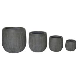 DKD Home Decor Macetero Gris Oscuro 50 x 50 x 54 cm Set de 4 Precio: 141.50000029. SKU: B1BJTAFK2B