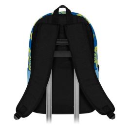 Disney Lilo y Stitch HS FAN 2.2 Mochila Urbana Lifestyle Ripstop 24L Bolsillo Interior Electrónica y Adaptable a Trolley Azul
