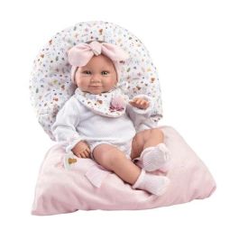 Muñeca tina recien nacida con saquito rosa sin 40cm cuerpo vinilo Muñeca tina recien nacida con saquito rosa sin 40cm cuerpo vinilo