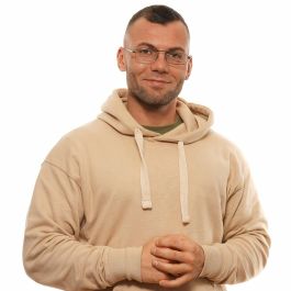 Montura de Gafas Hombre Omega OM5011-54008 Gris ø 54 mm