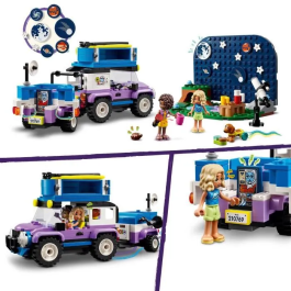 Lego Friends 42603 Furgoneta Camper para Observar las Estrellas, Juguete para Niños, con Figuras de Animales y Minimuñecas