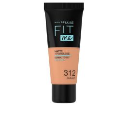 Base de Maquillaje Fluida Fit me Maybelline 30 ml