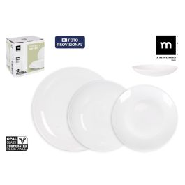 La Mediterranea Vajilla Coup Basic Red Opal, 12 Piezas, Plato 25 cm, Plato 20 cm, Plato Postre 18 cm (2 Unidades) Precio: 26.8899994. SKU: B1B96ZASPZ