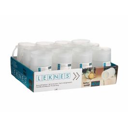 Jarra Enfriadora Transparente Leknes 11X14CM (24 Unidades) Jarra Enfriadora Transparente Leknes 11X14CM (24 Unidades)