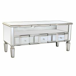 Mueble Tv Glam DKD Home Decor Plateado 45 x 50 x 112 cm