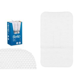 Alfombra de Baño Antideslizante Blanco Berilo 40x7.5 cm (6 Unidades) Precio: 29.49999965. SKU: B1E9MN5BWD
