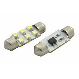 M-Tech MTECLB028W | Blister 2x Bombilla LED C5W 36mm 6xSMD2835 OSRAM | Blanco 12V para Coche Interior y Matrícula M-Tech MTECLB028W | Blister 2x Bombilla LED C5W 36mm 6xSMD2835 OSRAM | Blanco 12V para Coche Interior y Matrícula
