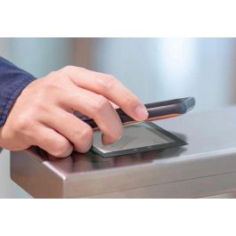 Newland FM3080 Hind Lector Código Barras 1D/2D CMOS RS232 para Kiosco/Móvil/Papel IP65 78.7x67.7x47.5mm