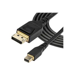 Cable DisplayPort Mini a DisplayPort Startech DP14MDPMM1MB Negro