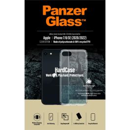 PanzerGlass HardCase para iPhone SE (2020/2022) / 7 / 8, Funda Transparente Antiamarilleamiento, Antigolpes y Antirayaduras
