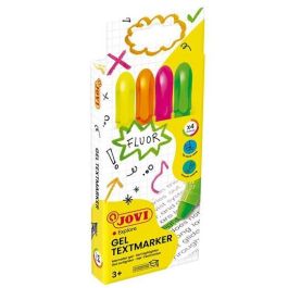 Jovi Marcador Fluorescente Gel Textmarker Neon De Gel En Stick 140 mm Estuche 4 Ud Colores Surtidos Precio: 3.50000002. SKU: B16344AKAY