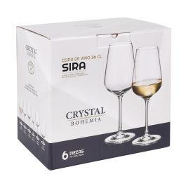 Bohemia Set 6 Copas de Vino Sira 360Cc