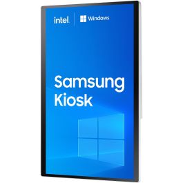 Samsung KM24C-W Pantalla LED de 24" para Kiosco Blanco, Windows 10 IoT Enterprise