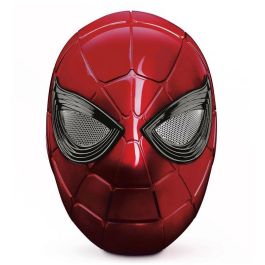HASBRO Casco Réplica Spiderman Iron Spider Vengadores Marvel Legends Escala 1/1 con Luz y Sonidos