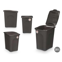 Pongotodo Primavera 25L Antracita Stefanplast 28X40CM (6 Unidades)