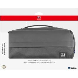 Hori 4961818039964 Estuche Protector y de Transporte para Nintendo Switch y Switch 2 con Almacenamiento de Accesorios y Juegos, Negro