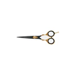 Bifull Tijera de Corte 5.5 Negro y Oro - Acero Inoxidable J2, Dureza 55-56 Rockwell Precio: 22.79000031. SKU: B1BJNLNFKE