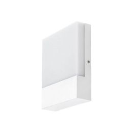 RABALUX RAB-77098 Aplique Exterior Gimone LED 10W 660Lm 4000K Luz Blanca Natural IP44 Blanco Plástico 25.000h RABALUX RAB-77098 Aplique Exterior Gimone LED 10W 660Lm 4000K Luz Blanca Natural IP44 Blanco Plástico 25.000h