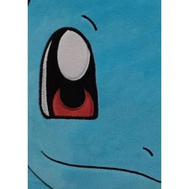 Pokemon POK3700891706698 Cojín Premium Squirtle de Microfibra Cuadrado - 40 cm