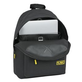 Safta Mochila para portátil 14.1" Munich Básicos Grafito 31x41x16 cm