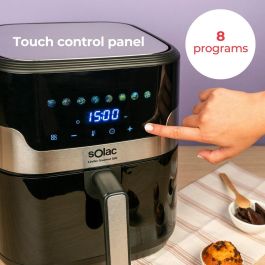 Freidora de Aire Solac Negro 1700 W 8 L