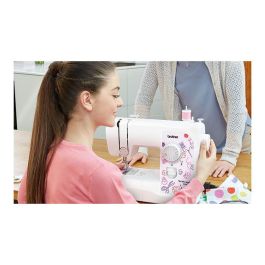 Brother KE14s Máquina de Coser Mecánica Automática Blanco 14 Puntadas Eléctrica