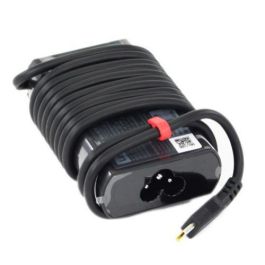 Lenovo 65W power adapter for notebooks, supports multiple output voltages: 20V, 15V, 9V, 5V, features 3 ports for versatile use. Lenovo 65W power adapter for notebooks, supports multiple output voltages: 20V, 15V, 9V, 5V, features 3 ports for versatile use.