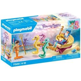 PLAYMOBIL 71500 Carro con sirenas y caballitos de mar