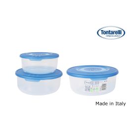 Inde Set 3 Fiambreras Redondas 0.5L 1L 2L con Tapa Azul (20 Cajas) Precio: 42.50000007. SKU: B1HDQ2KL5E