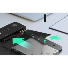 ICY BOX Docking Station para 2.5" SATA y M.2 NVMe - USB 3.2