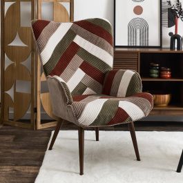 Butaca-Sillón Patchwork Scott Home Deco Factory