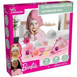 Barbie Mi Primer Spa: Kit de Actividades para Crear tu Propio Spa con 15 Actividades, 16 Contenidos, Libro Educativo, +8 Años