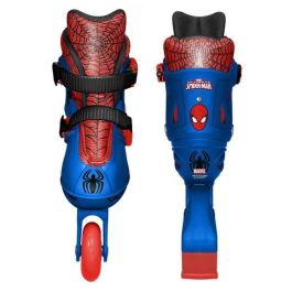 Stamp Patines en línea Disney Spiderman Ajustables Talla 30-33 con Rodamiento 608Z, Ruedas PVC y Freno trasero para Niño Stamp Patines en línea Disney Spiderman Ajustables Talla 30-33 con Rodamiento 608Z, Ruedas PVC y Freno trasero para Niño