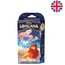 RAVENSBURGER Lorcana The First Chapter El Rey León Baraja de Cartas Juego de Mesa Coleccionable en Inglés Precio: 21.49999995. SKU: B1JXJWCHGW