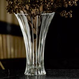 Rcr Cristalleria IT Jarrón de Cristal Timeless altura 33 cm diámetro 19.7 cm