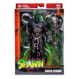 Mcfarlane toys Figura articulada Raven Spawn de 18 cm con caja expositora