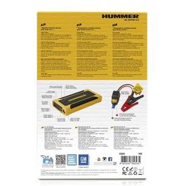 HUMMHX Arrancador de Batería Portátil 12V 2000A Pico 10000mAh para Coches 8.0L Gasolina 7.0L Diésel con Power Bank y Luz LED HUMMHX Arrancador de Batería Portátil 12V 2000A Pico 10000mAh para Coches 8.0L Gasolina 7.0L Diésel con Power Bank y Luz LED