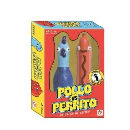 Juego pollo vs perrito. ¿quién será el mejor: pollo o perrito? 26,7 x 18 x 7,5 cm Juego pollo vs perrito. ¿quién será el mejor: pollo o perrito? 26,7 x 18 x 7,5 cm