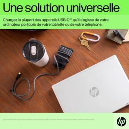HP Cargador para portátil USB-C de 65W, compatible con la mayoría de dispositivos USB-C