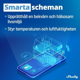 Shelly Módulo switch Wi-Fi Temperatura y Humedad Plus AddOn