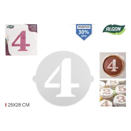 Algon Plantilla Tarta Cumpleaños (N-4) Grande 25 cm x 27.5 cm (36 Unidades) Precio: 5.94999955. SKU: B17GQNFY6Q