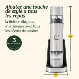 Cuisinart SG6SE Salero y Pimentero Automático Recargable Eléctrico 20 min Gris Perla